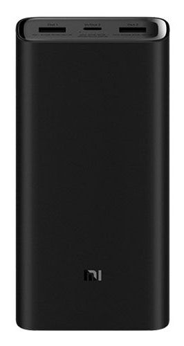 Внешний аккумулятор Xiaomi Mi Power Bank 3 20000 mAh PLM18ZM (Black) - 1