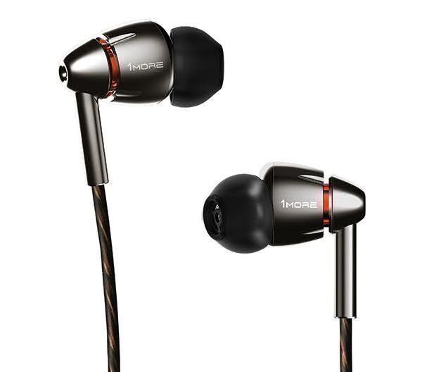 Наушники 1More Quad Driver In-Ear Headphones E1010 (Black/Черный) - 1