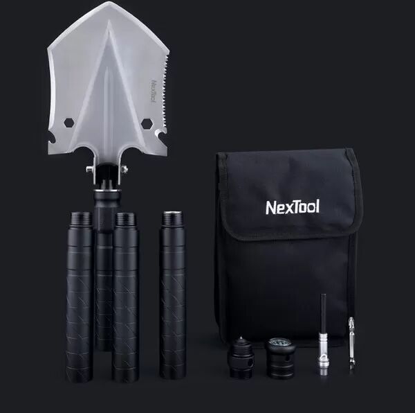 Многофункциональная лопата Nextool Shovel 100 см (Black) - 7