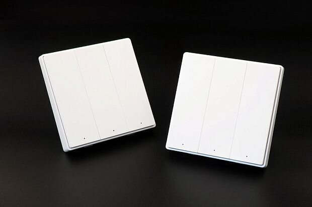 Умный выключатель Aqara Smart Wall Switch D1 Three Bond Version (White/Белый) - 3