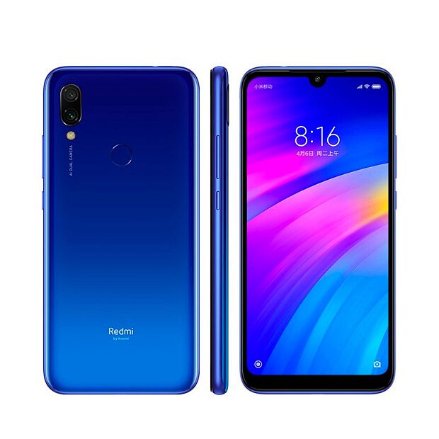 Смартфон Redmi 7 16GB/2GB (Blue/Синий) - 5