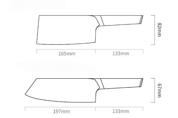 Набор ножей HuoHou Fire Compound Steel Knife Set : характеристики и инструкции - 5