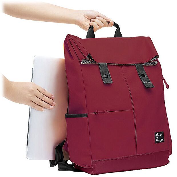 Xiaomi 90 Points Vitality College Casual Backpack (Red) - 3