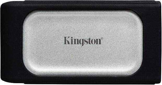 Твердотельный накопитель Kingston SSD XS2000, 1000GB, Portable Type-C, USB 3.2 Gen 2x2, R/W 2000/2000MB/s, IP55, 70x33x14mm, Silver - 5