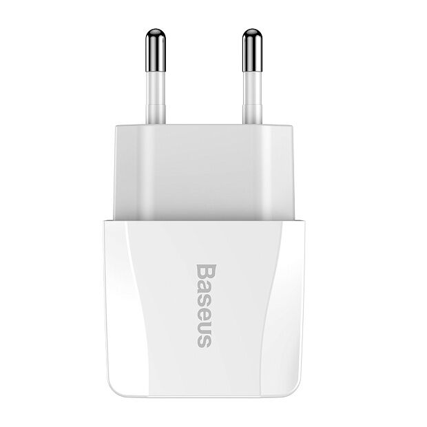 Сетевое зарядное устройство Baseus Mini Dual-U Charger 2.1A EU CCALL-MN02 (White/Белый) - 2