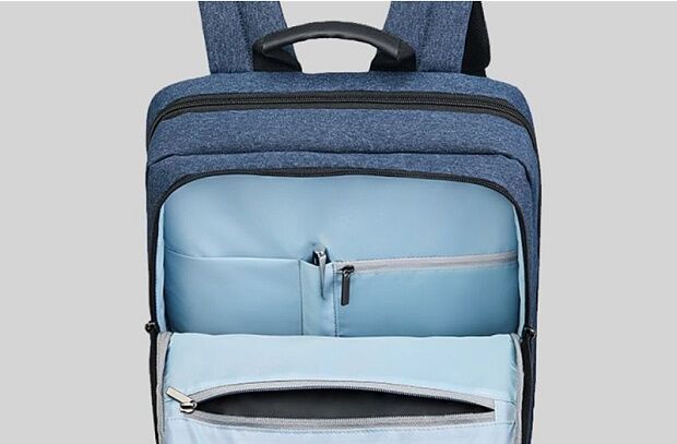 Рюкзак RunMi 90 Points Classic Business Backpack (Dark Blue/Темно-синий) : отзывы и обзоры - 5