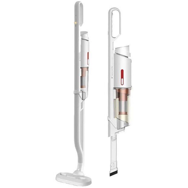 Беспроводной ручной пылесос Deerma Vacuum Suction Vacuum Cleaner VC10 (White/Белый) - 2