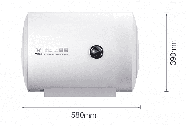 Умный электрический водонагреватель Viomi Yunmi Mechanical Electric Water Heater 40L (White/Белый) : характеристики и инструкции - 2