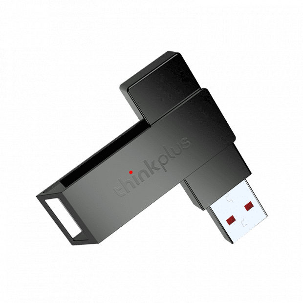 Флешка Thinkplus USB3.1 Metal U Disk 64GB (Black/Черный) 