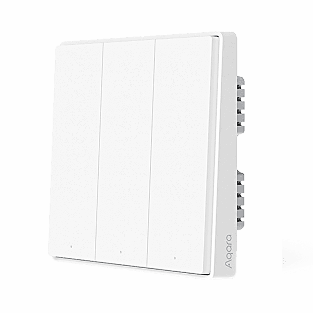 Умный выключатель Aqara Smart Wall Switch D1 Three Bond Version (White/Белый) - 1