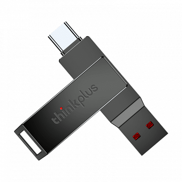 Флешка Thinkplus Type-C Metal U Disk 32GB (Black/Черный) 